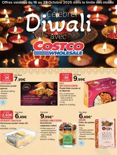 Prévisualisation de Catalogue Célébrer Diwali avec Costco du magasin Costco formulaire valide 16/10/2025