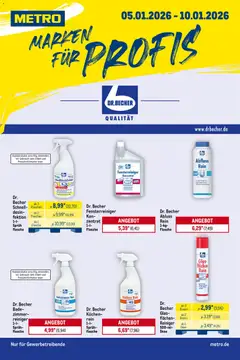 Vorschau von dem Prospekt des Geschäftes Metro, gültig ab dem 05.01.2026