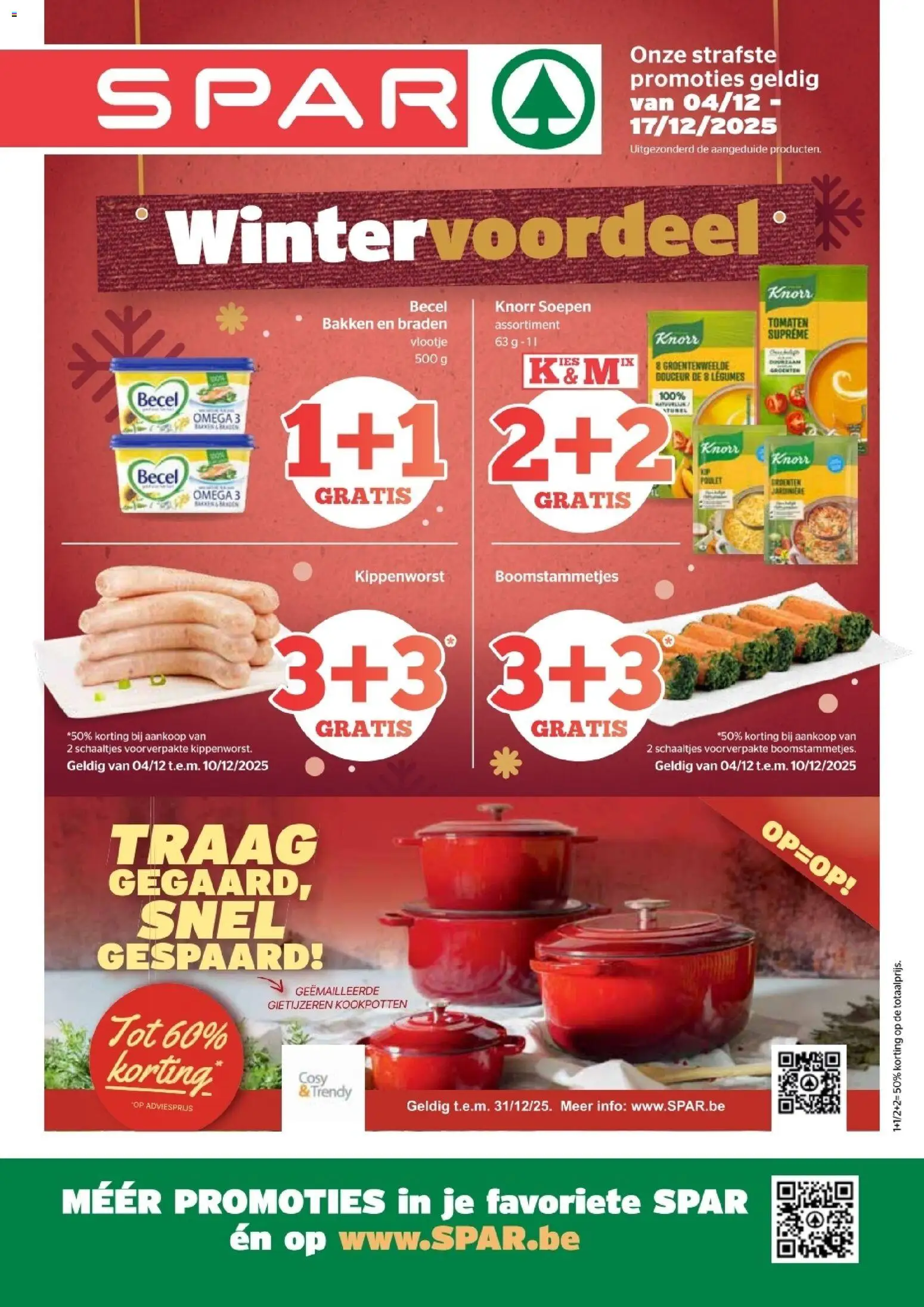 Voorbeeld van Folder van winkel Spar geldig vanaf 04/12/2025
