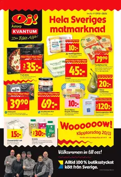 Förhandsgranska reklamblad Åstorp från butik ICA Kvantum gäller från 17/11/2025
