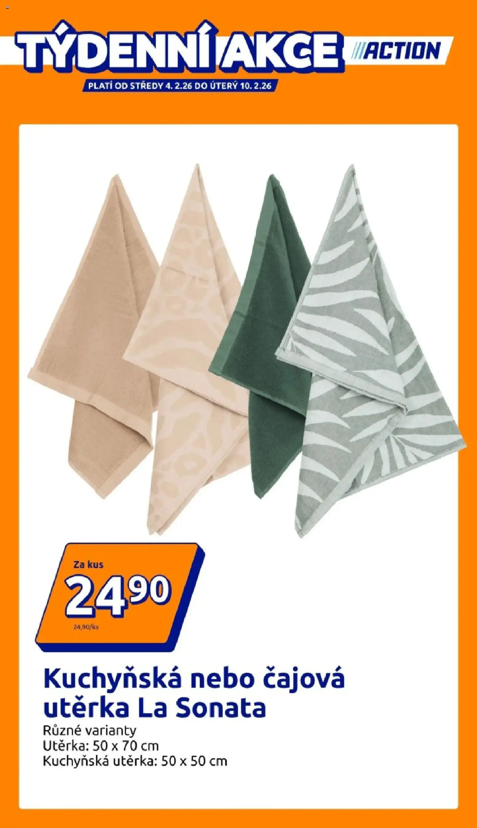 Náhled nabídky: Action Action leták do 10.02.2026 platný od 03.02.2026