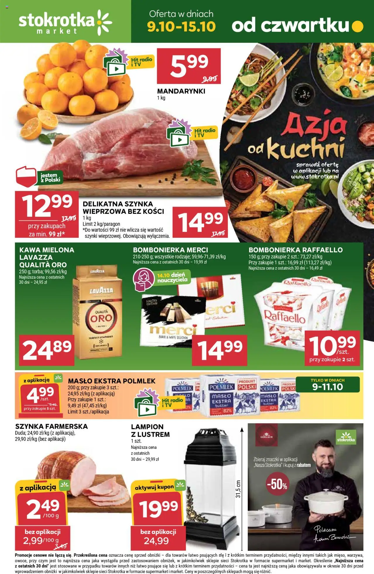 Stokrotka gazetka od czwartku 09.10.2025 >> "Market" - Numer strony 1