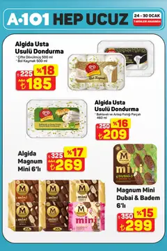 A101 Hep Ucuz 24.01.2026 - Broşürünün önizlemesi