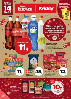 Eksempel på tilbudsavis Tilbudsavis fra butik Super Brugsen gyldig fra 06/02/2026