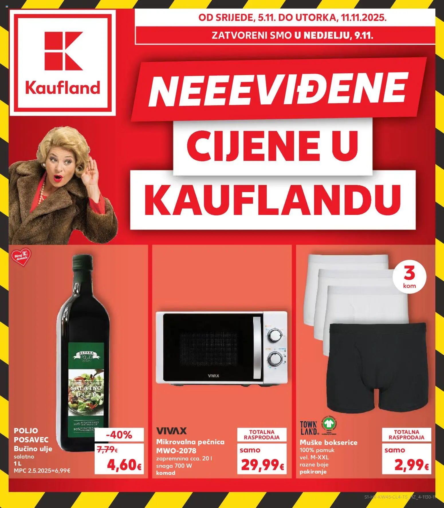 Pregled letka Slavonski Brod trgovine Kaufland vrijedi od 05.11.2025