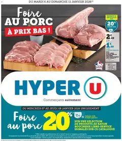 Prévisualisation de Catalogue du magasin Hyper U formulaire valide 06/01/2026