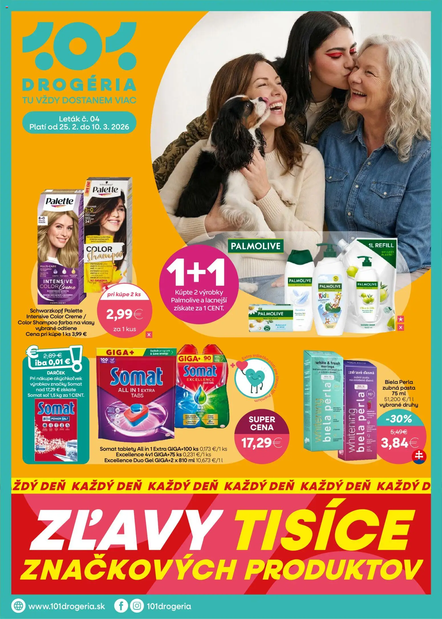 Náhľad 101 drogerie letáku platného od 25.02.2026
