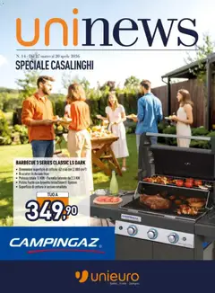 Anteprima dell'opuscolo Unieuro volantino Casalinghi dal negozio Unieuro valido da 27/03/2026