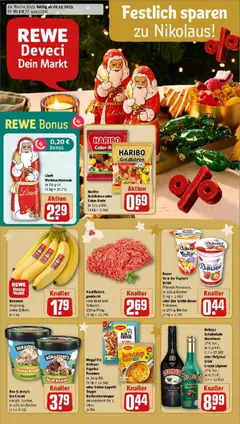 Vorschau von dem Prospekt des Geschäftes Rewe, gültig ab dem 01.12.2025