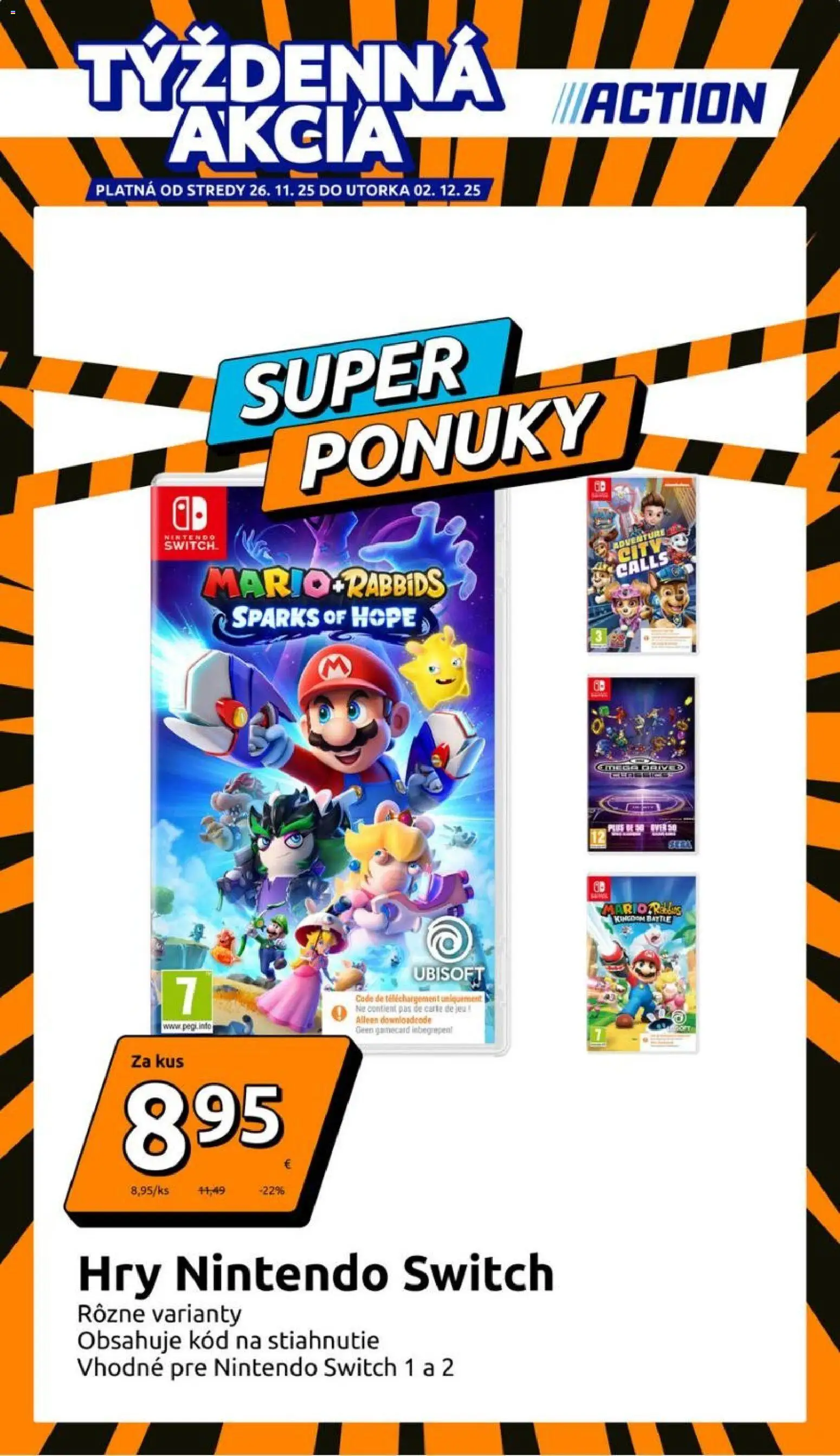 Náhľad Action letáku platného od 26.11.2025