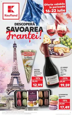 Previzualizarea de cataloage: Kaufland Baia Mare Savoarea Franței valabil de la 16.07.2025