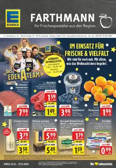 Vorschau von dem Prospekt des Geschäftes Edeka, gültig ab dem 22.12.2025