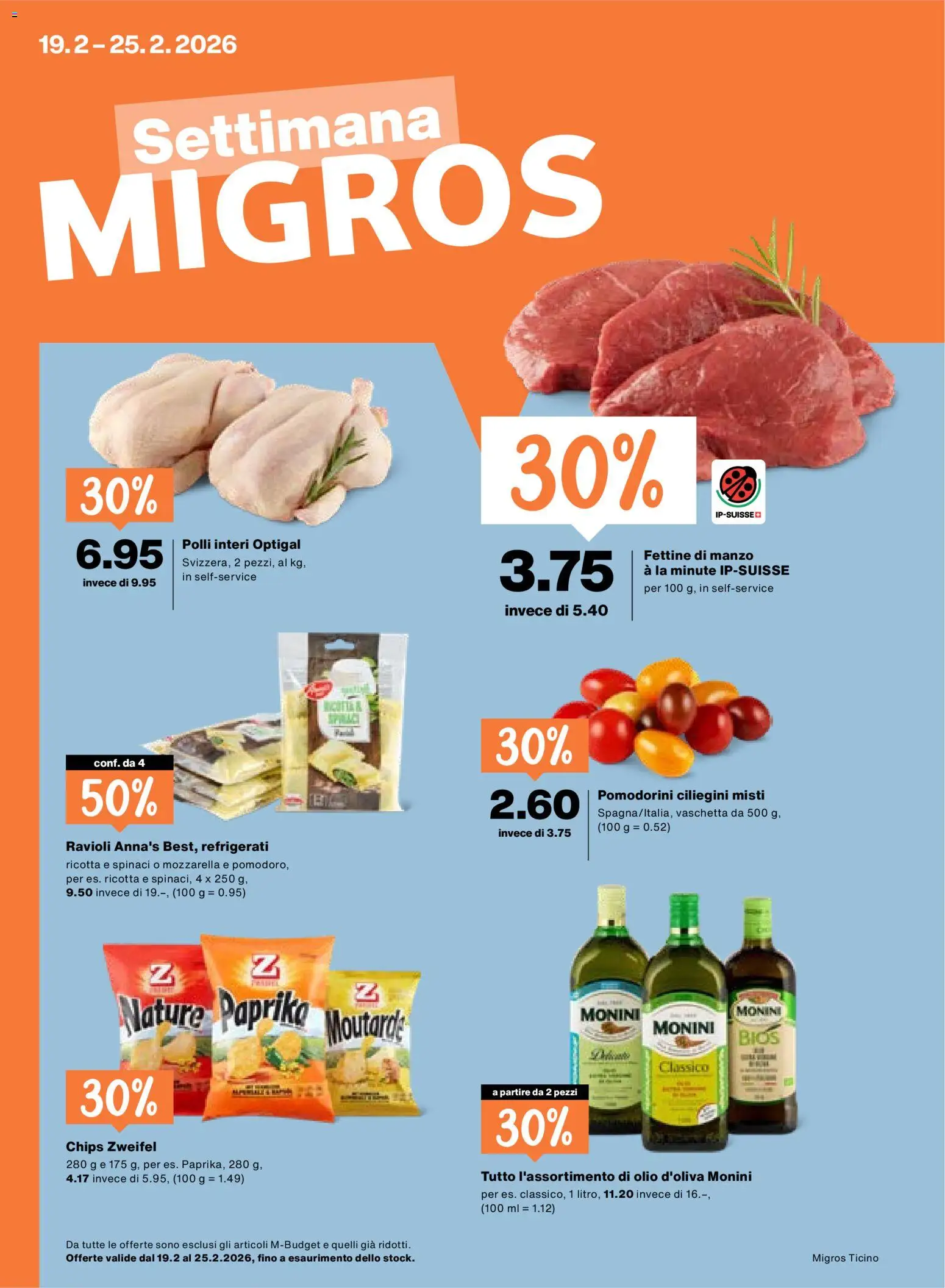 Vorschau des Merkblatts Aktionen IT vom Shop Migros gültig von 19.02.2026 bis 25.02.2026