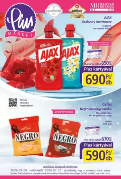 Plus Market - Akciós újság Plus Market megtekintése, amely érvényes 2026.01.08.-től