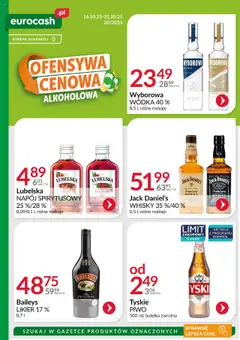 Pogląd gazetki "Ofensywa Cenowa Alkoholowa" ze sklepu Eurocash ważnej od 16.10.2025
