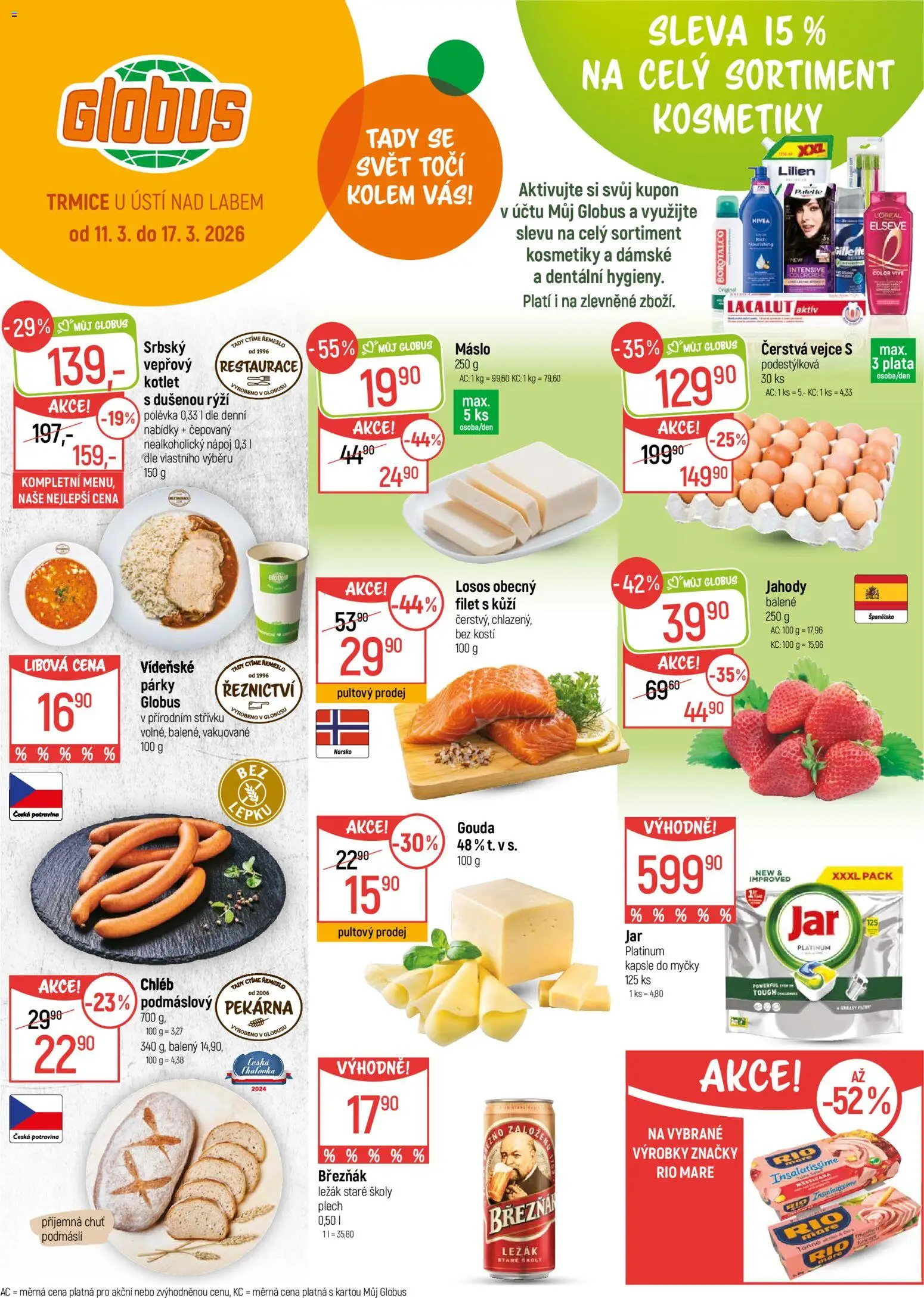 Náhled nabídky: Globus Globus leták - Trmice platný od 11.03.2026