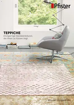 Vorschau des Merkblatts Teppiche vom Shop Pfister gültig von 01.11.2021 bis 