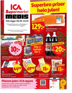 Förhandsgranska reklamblad Stockholm från butik ICA Supermarket gäller från 15/12/2025