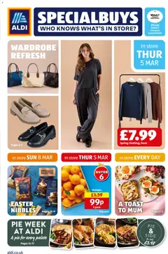 Preview of Aldi Weekly offers UK Specialbuys valid from 05/03/2026