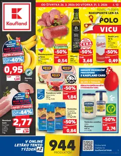 Kaufland SK - Kaufland SK Komárno megtekintése, amely érvényes 2026.03.26.-től