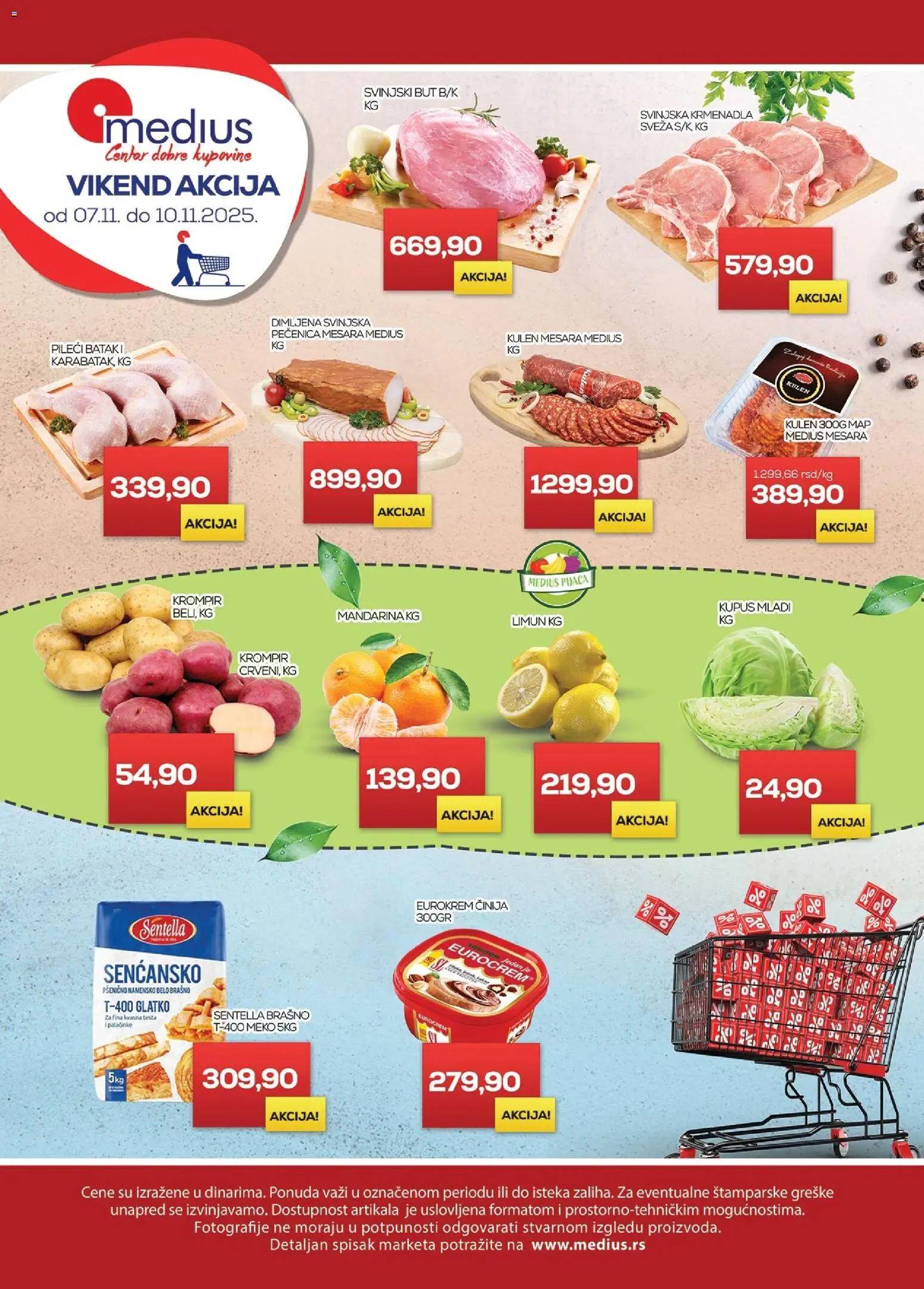 Pregled Medius kataloga - važi od 07.11.2025
