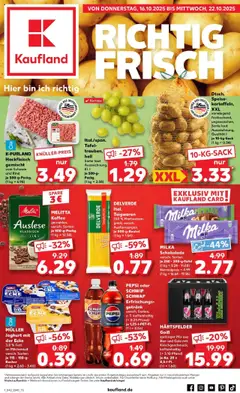 Vorschau von dem Prospekt des Geschäftes Kaufland, gültig ab dem 15.10.2025