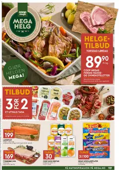 Forhåndsvis Coop Mega Helg fra butikk Coop Mega gyldig fra 05/03/2026
