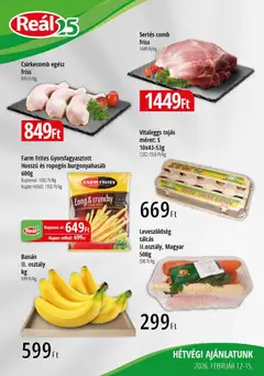 Reál - Bevásárló hétvége - Pest megye megtekintése, amely érvényes 2026.02.12.-től