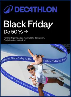 Pregled letka Black Friday trgovine Decathlon vrijedi od 27.11.2025
