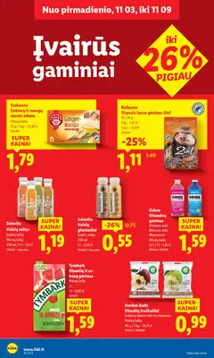 LIDL parduotuvės leidinio Leidinys galiojančio nuo 2025.11.03 peržiūra | puslapis: 38