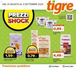 Anteprima dell'opuscolo Attuale volantino dal negozio Tigre valido da 21/08/2025