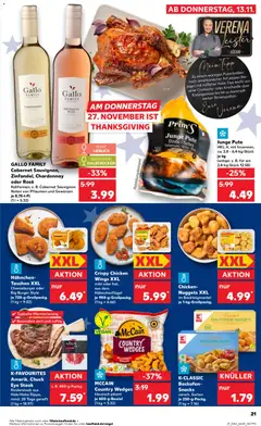 Voorbeeld van DE Folder van winkel Kaufland DE geldig vanaf 13-11-2025 | Pagina: 21