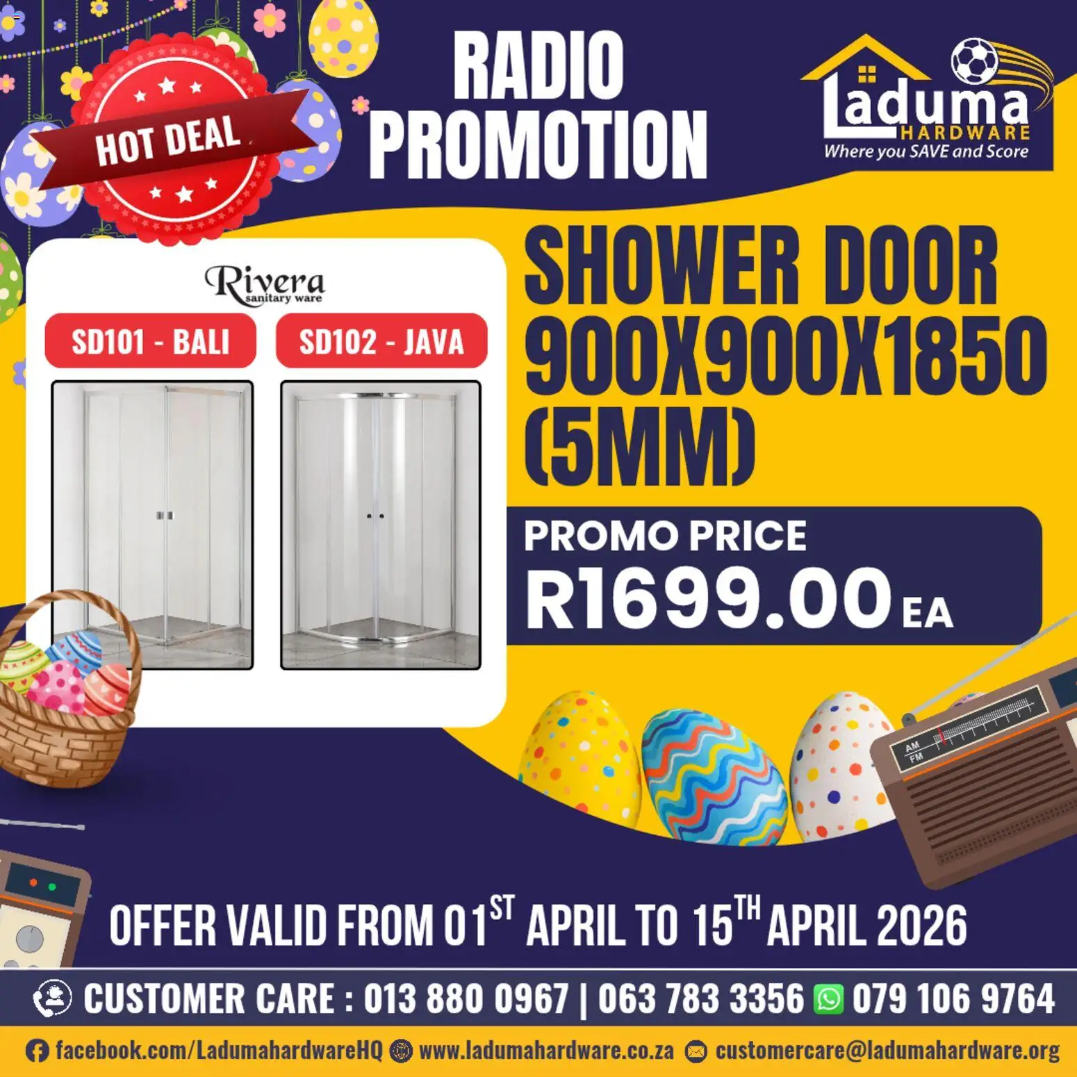 Preview of Laduma Hardware flyer valid from 01/04/2026
