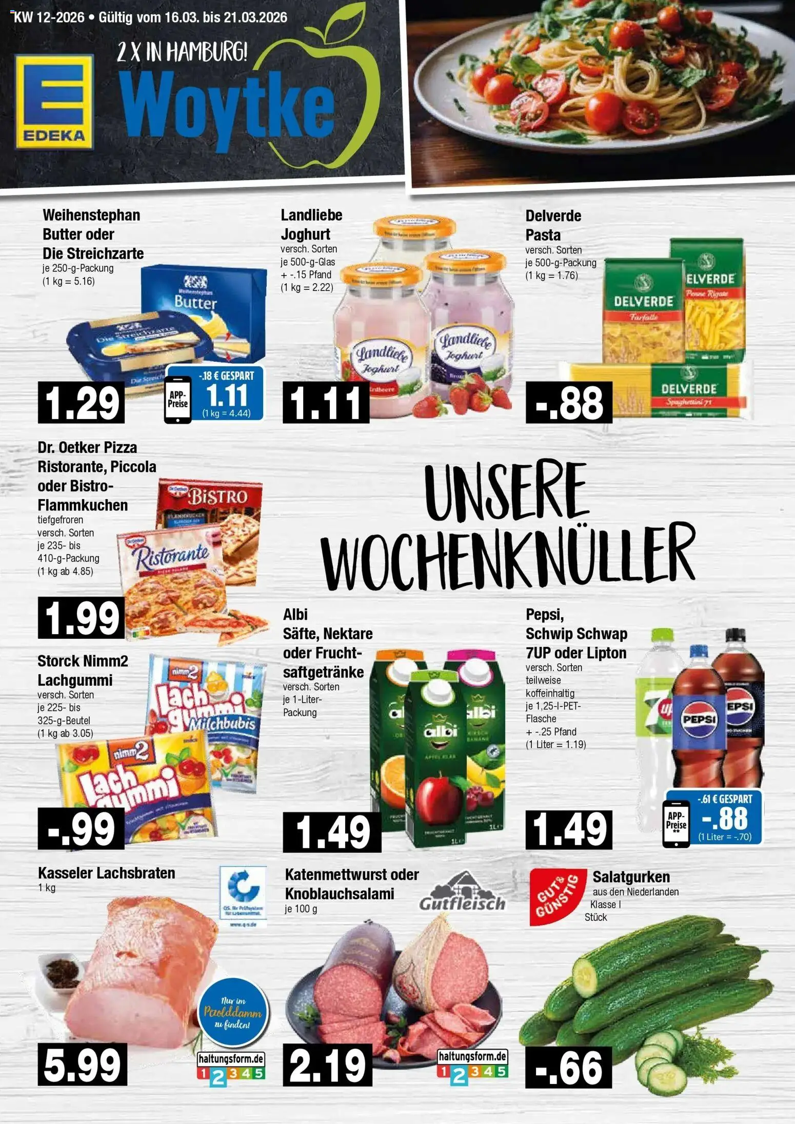 Vorschau von dem Prospekt des Geschäftes Edeka, gültig ab dem 16.03.2026