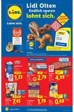 Vorschau des Merkblatts Aktionen Neueröffnung Olten vom Shop Lidl gültig von 05.02.2026 bis 11.02.2026