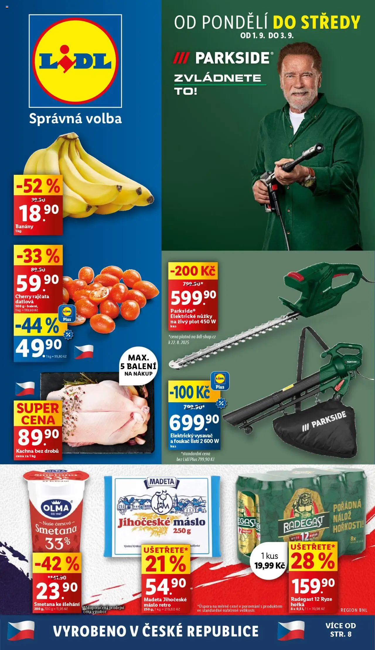  LIDL leták příští týden od 01.09.2025 >> Lidl Akce