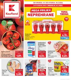 Pregled letka Kaufland katalog do 10.03.2026 trgovine Kaufland vrijedi od 04.03.2026