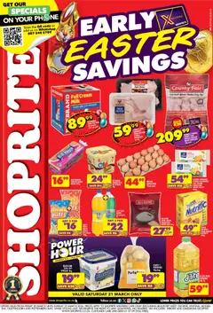 Preview of Shoprite flyer valid from 20/03/2026