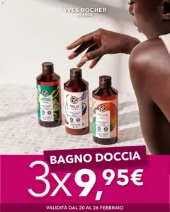 Anteprima dell'opuscolo Volantino Bagno Doccia dal negozio Yves Rocher valido da 20/02/2026