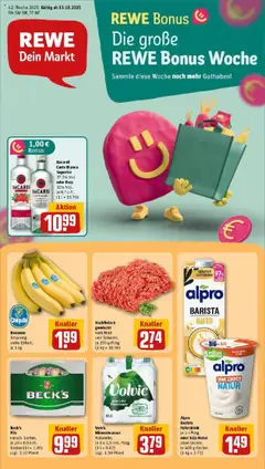 Vorschau von dem Prospekt des Geschäftes Rewe, gültig ab dem 13.10.2025