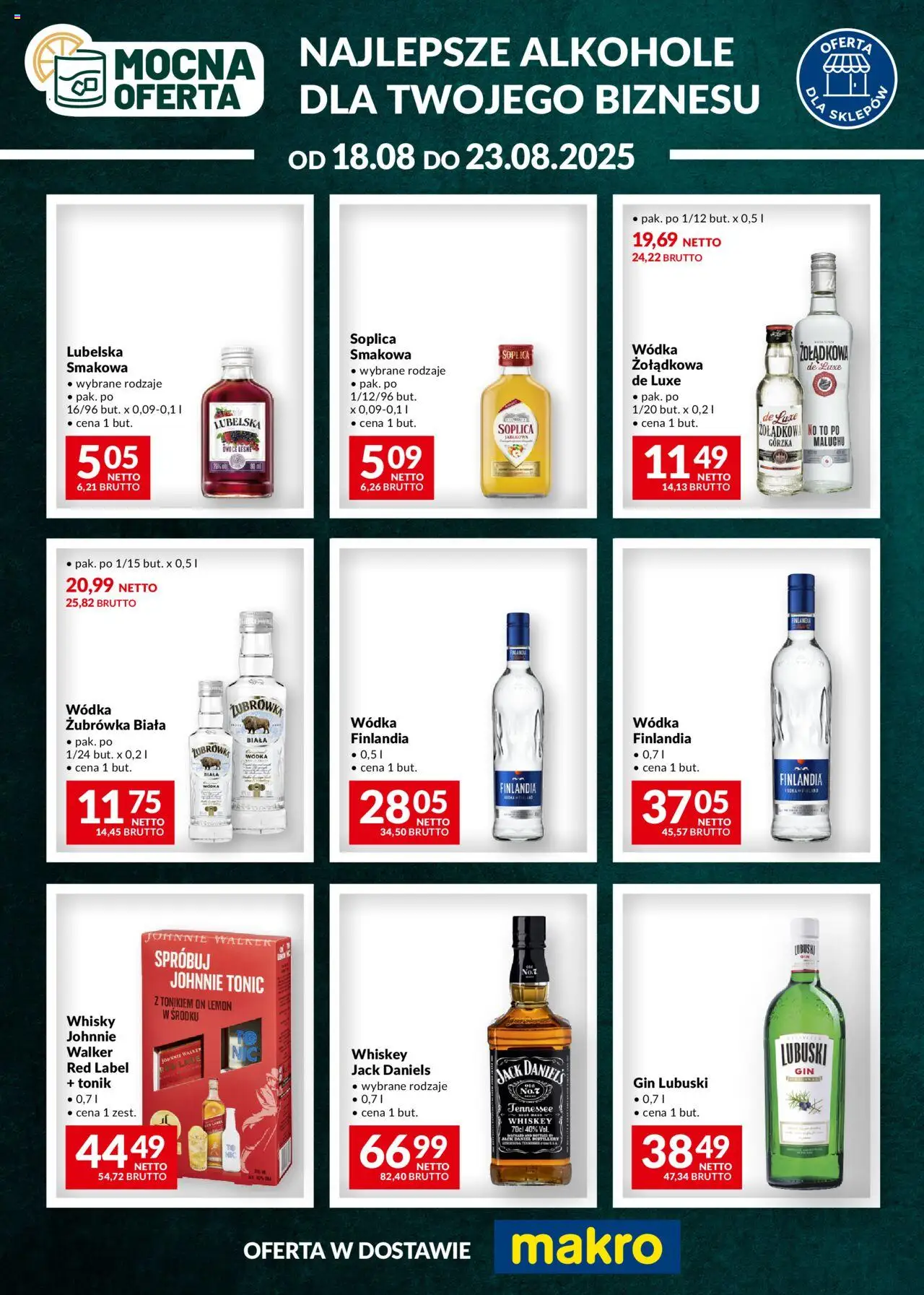 Makro Mocna oferta od 18.08.2025 - Nowa Gazetka - Numer strony 1