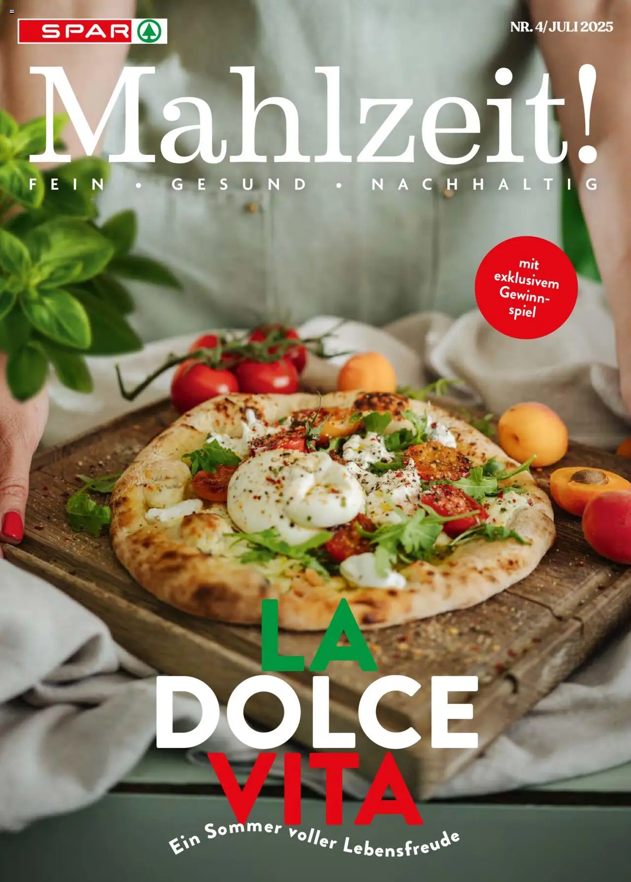  SPAR Flugblatt 01.07.2025 - Prospekt "Mahlzeit! Magazin" - Seite 1