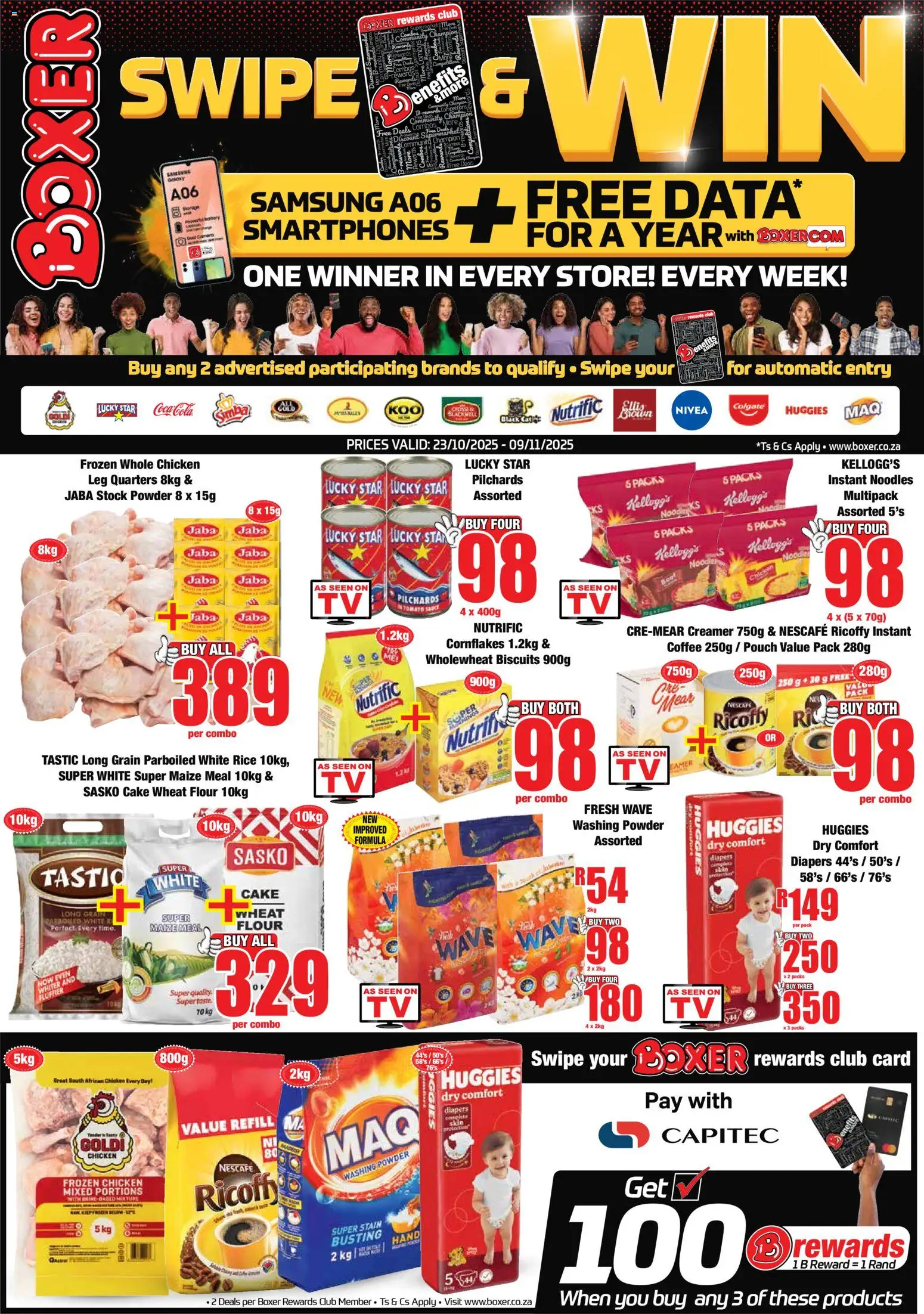Boxer Gauteng - Specials from 23/10 - 09/11/2025 > Promotions