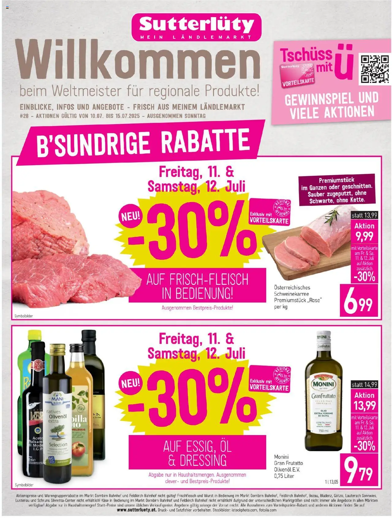  Sutterlüty Flugblatt ab (10.07.2025 - 15.07.2025) - Seite 1