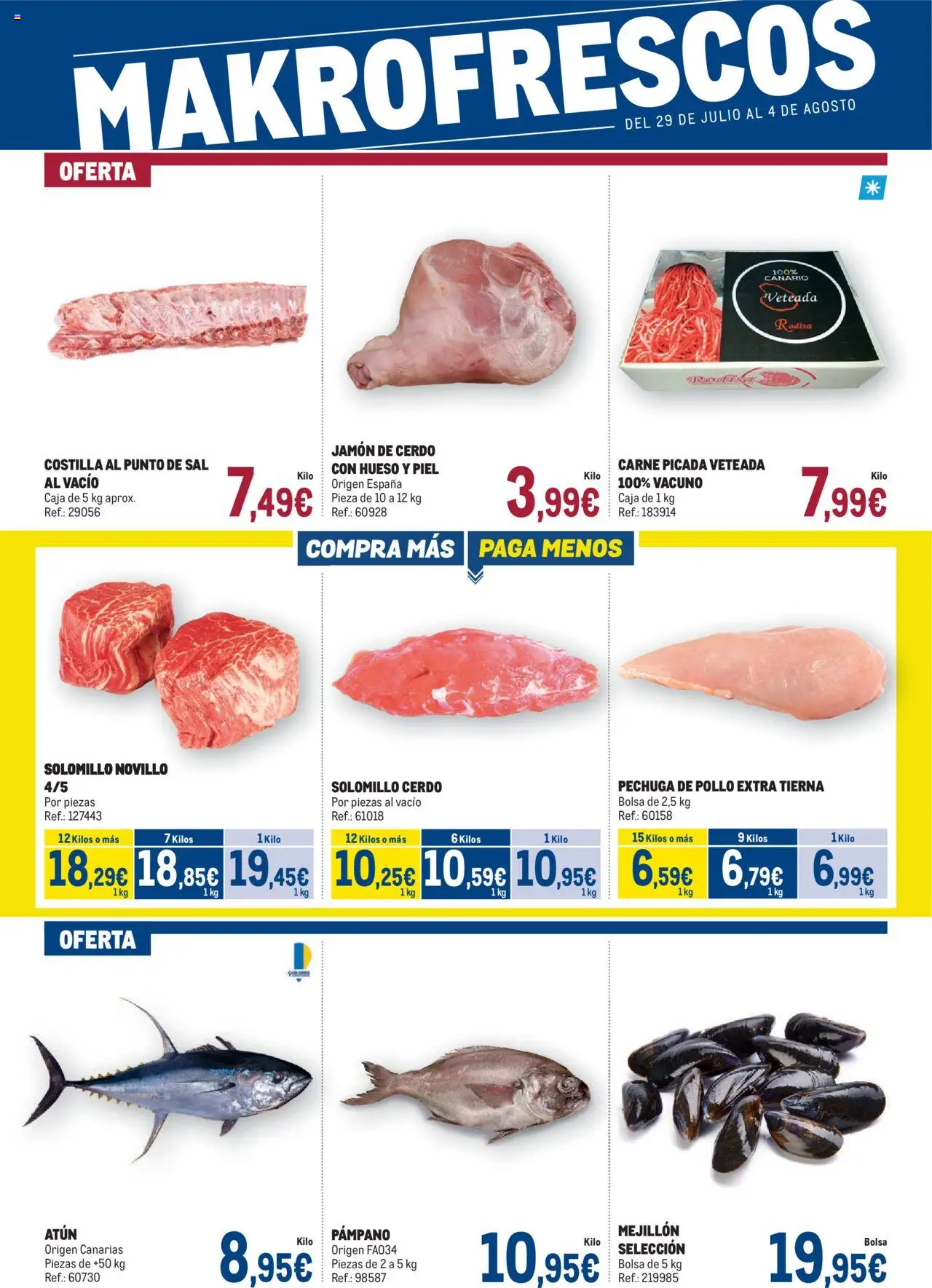 Makro Fresco > 29/07 - 04/08/2025 > Ofertas
