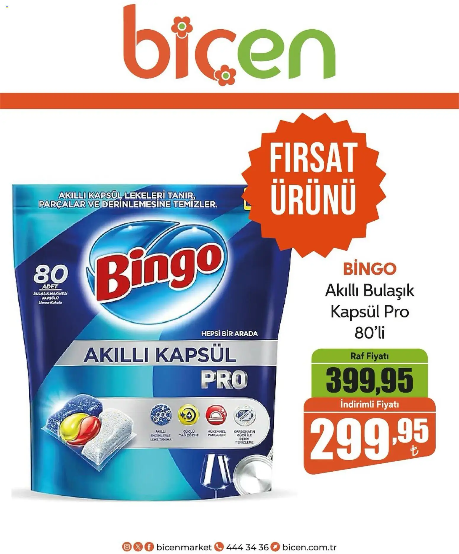 Biçen Market Fırsat Ürünü 29.10.2025 - Broşürünün önizlemesi