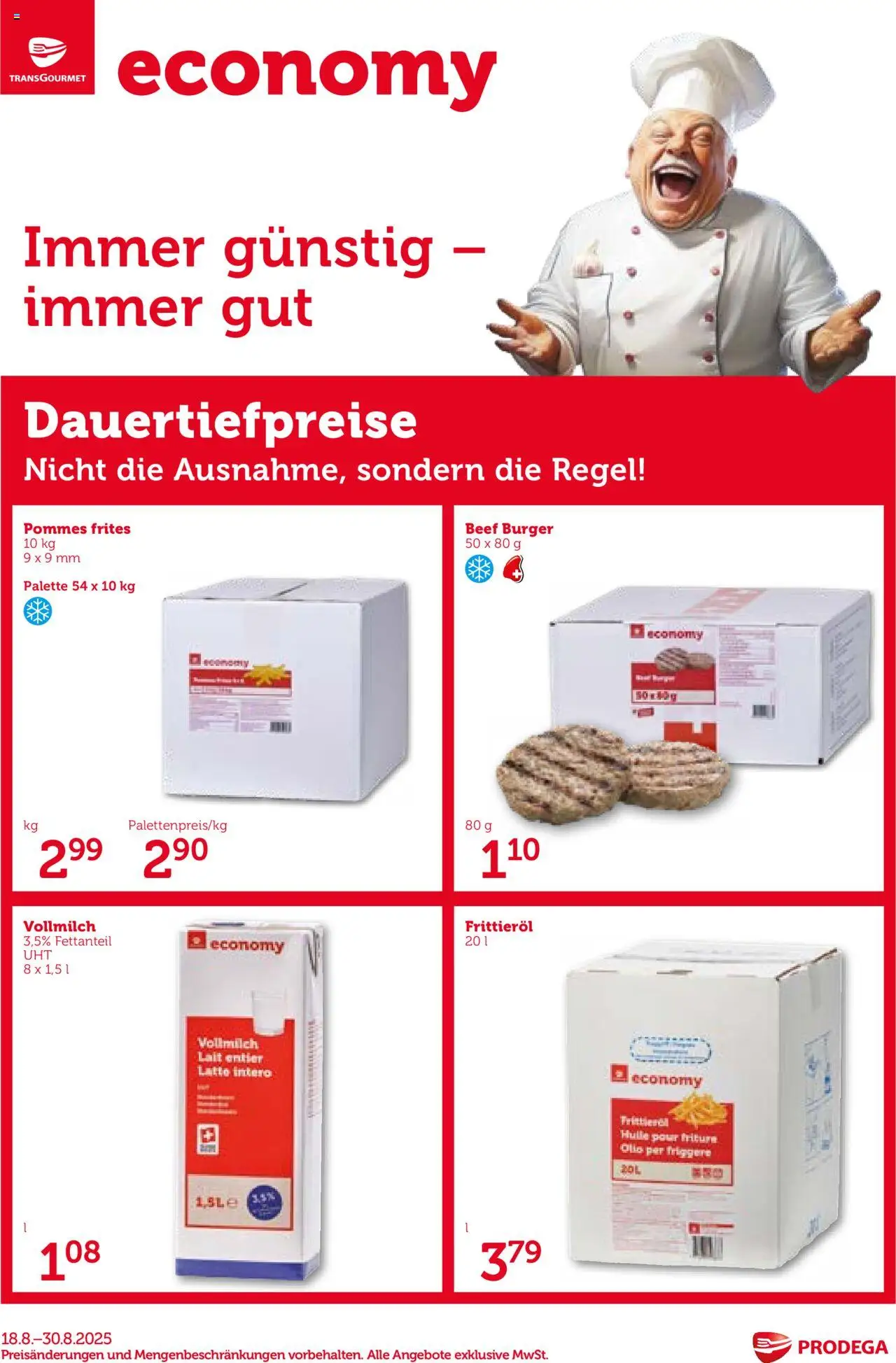 Prodega Economy ab 18.08.2025 - Seitennummer 1