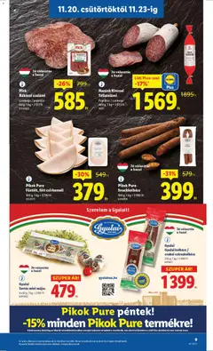 Lidl - Black Friday megtekintése, amely érvényes 2025.11.20.-től | Oldal: 9