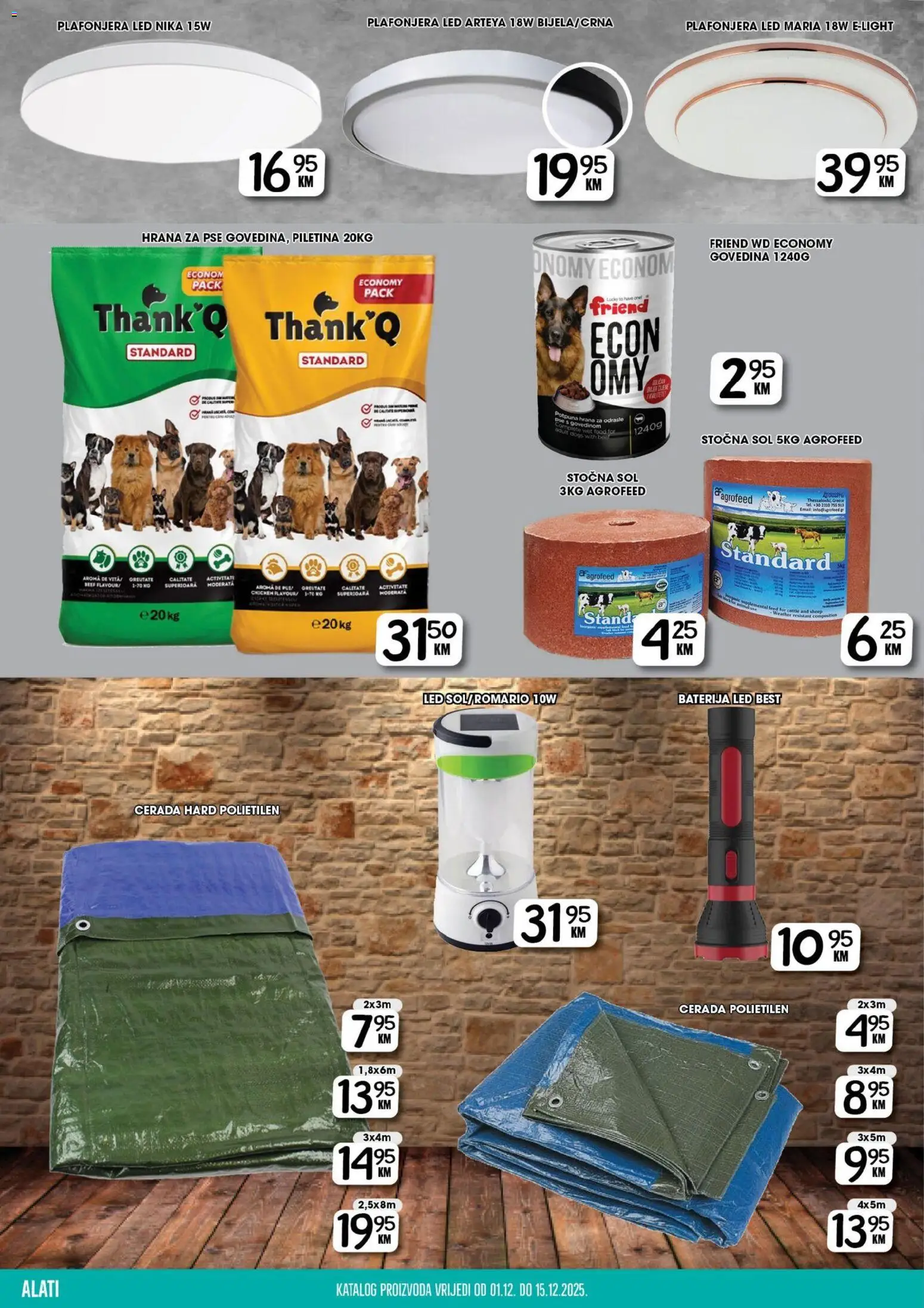 Pregled letka Katalog trgovine Prodex vrijedi od 2025.12.01