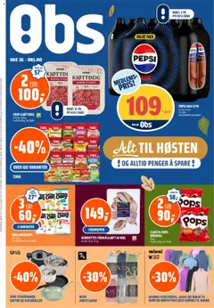 Forhåndsvis Kundeavis fra butikk Coop Obs gyldig fra 31/08/2025